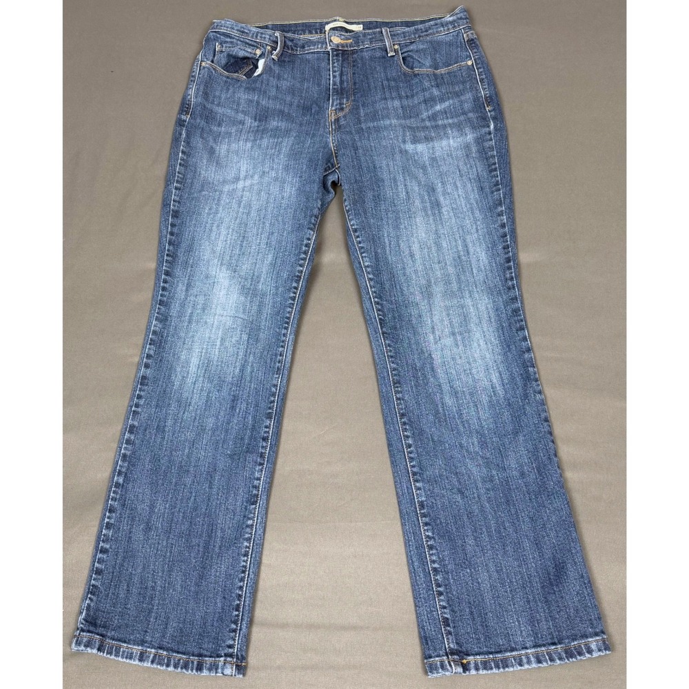 Levi's 505 Straight Leg Jeans Men 32x30 Blue Medium Wash Denim Pants